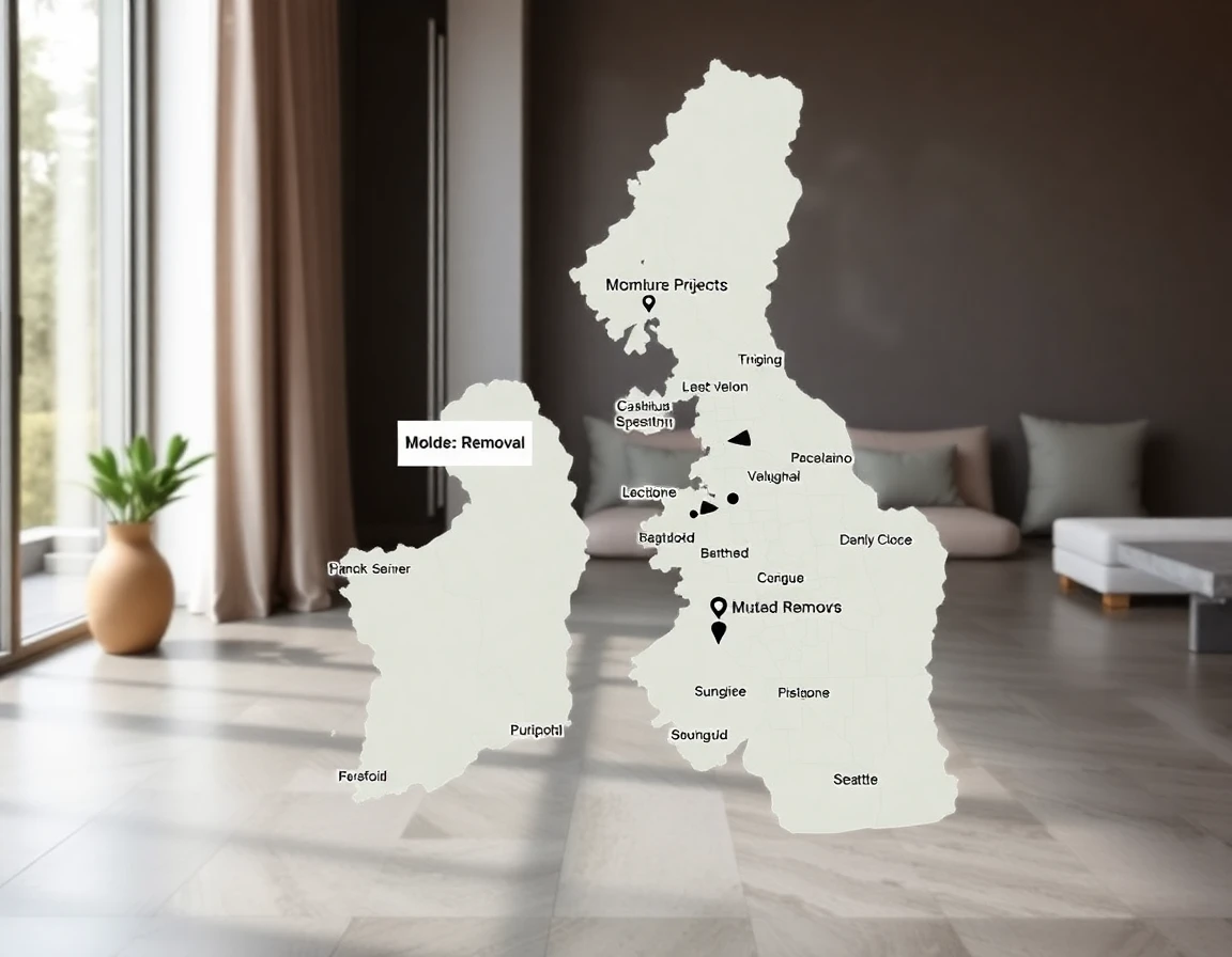 Mold Removal Service Areas Map