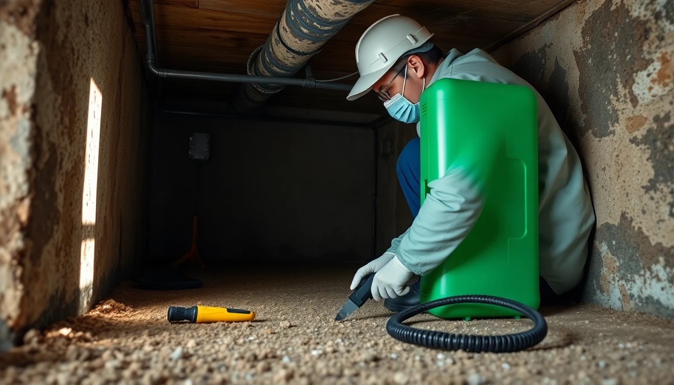 Eco-Friendly Crawl Space Mold Removal