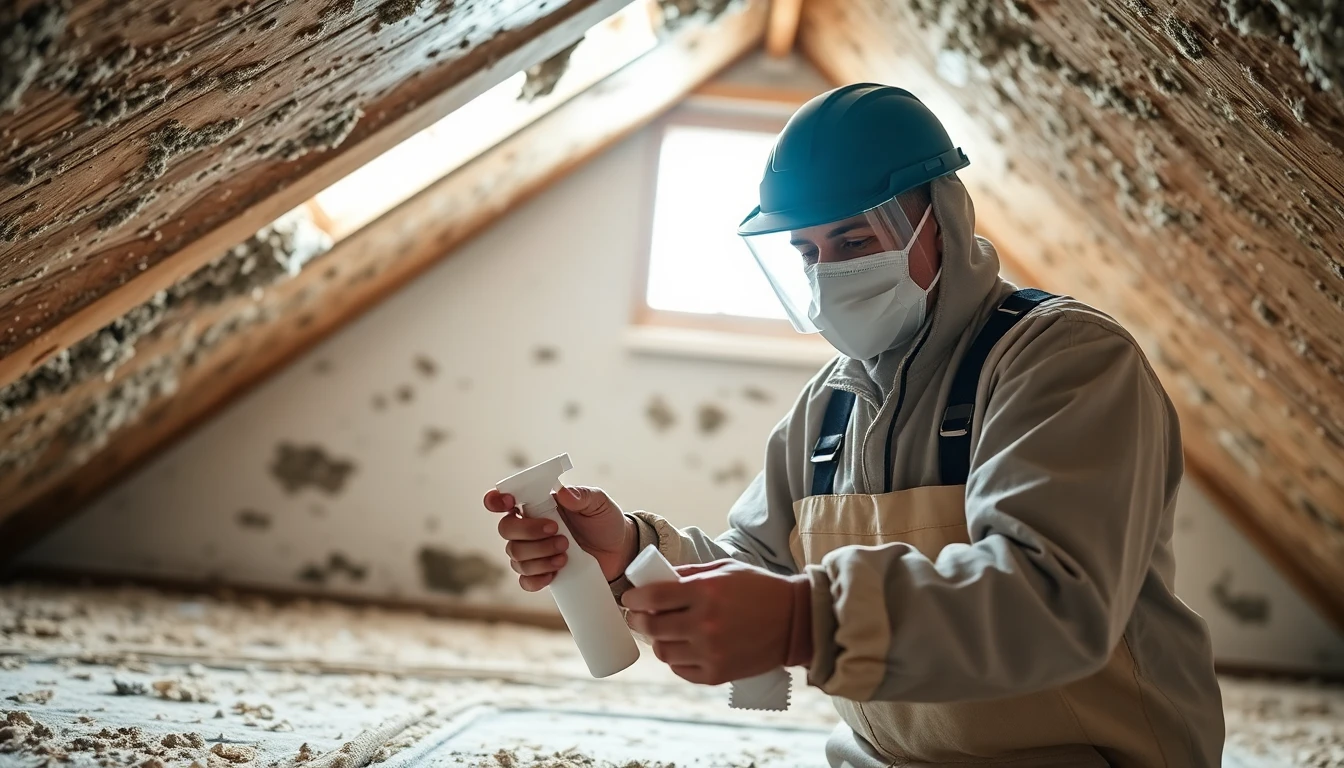 Chemical-Free Attic Mold Remediation